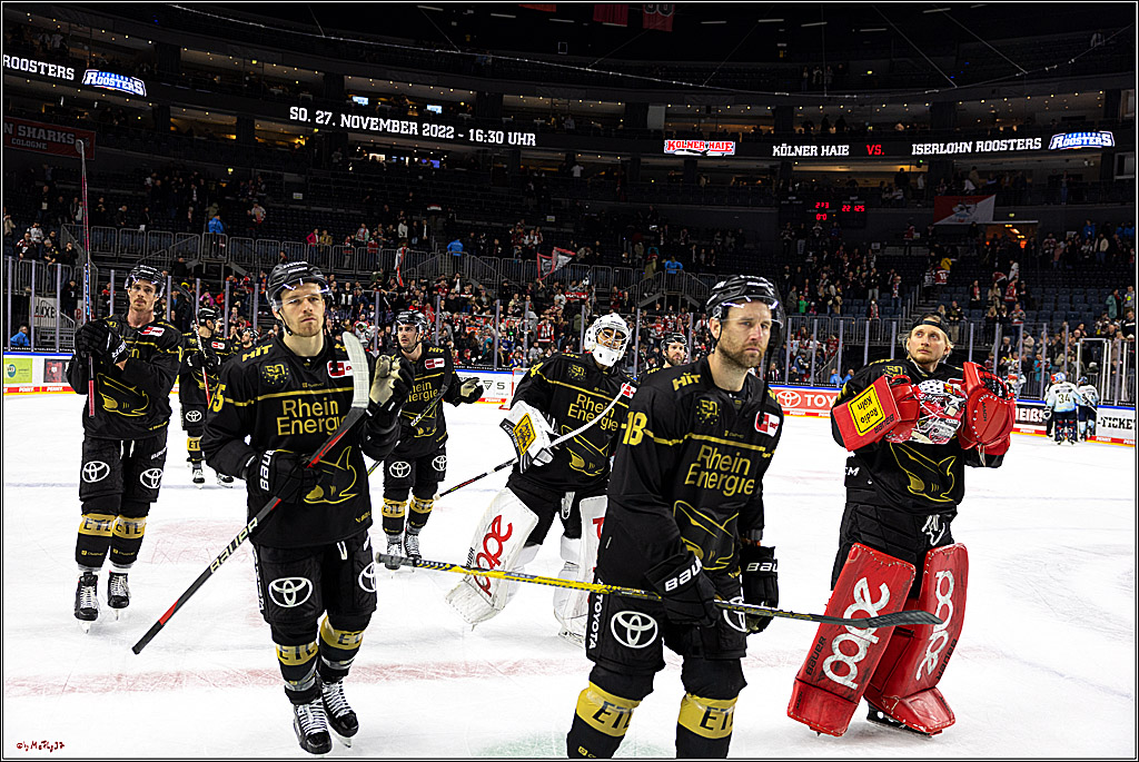 PENNY DEL;  Kölner Haie - ERC Ingolstadt; Köln, 25.11.2022